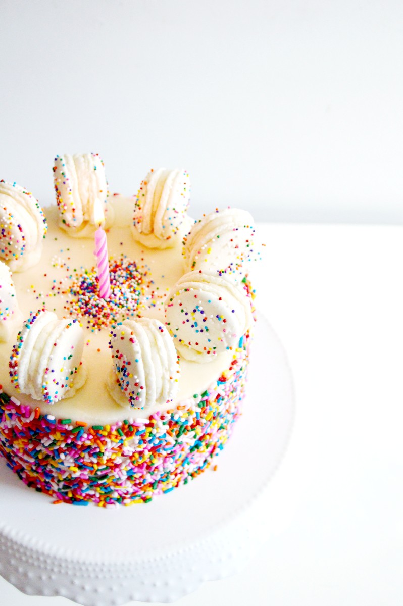 A (Belated) Blogiversary, A Funfetti Cake Batter Cake & A ...