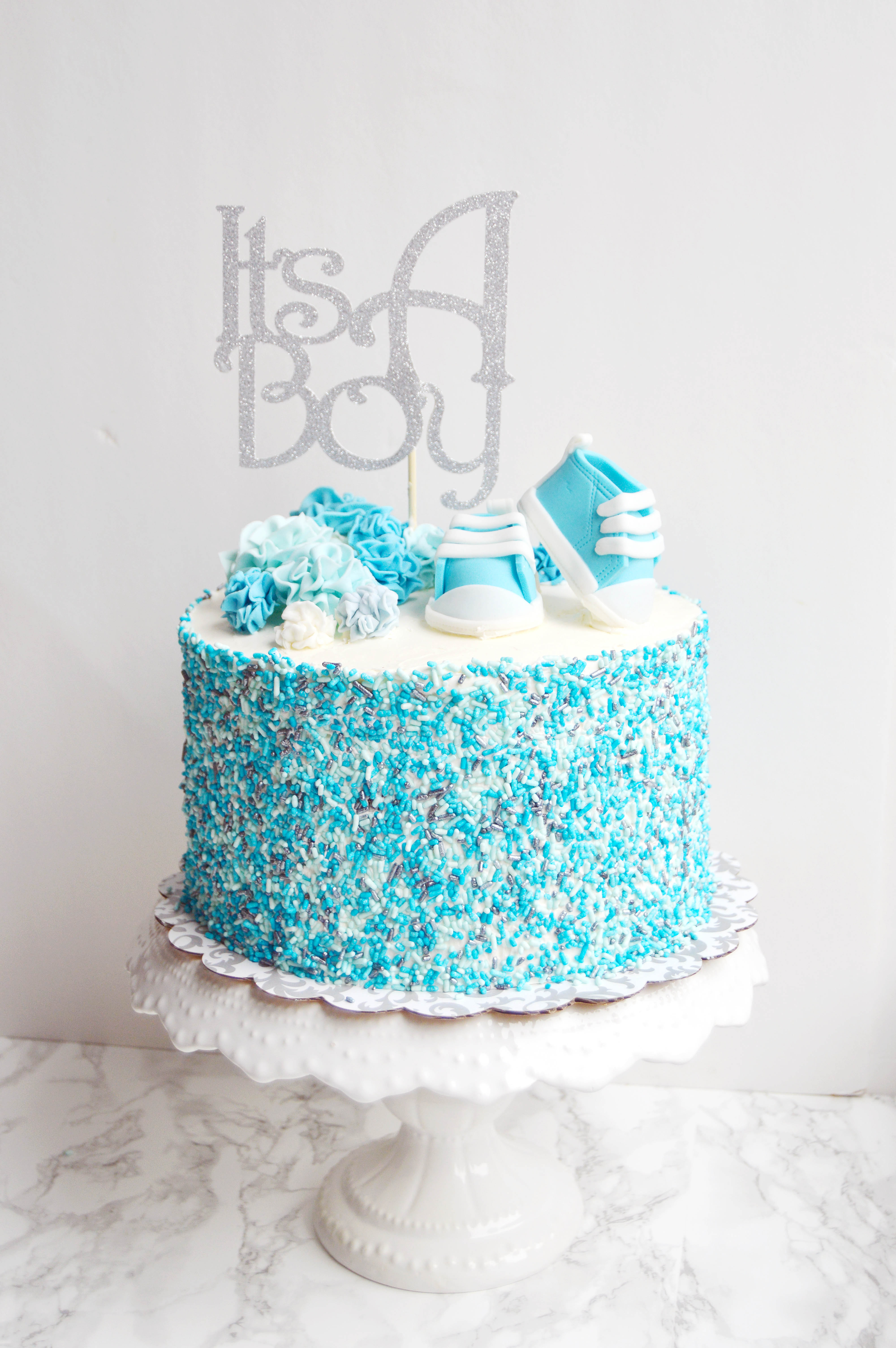 A Boy Baby Shower & How To Dye Your Own Sprinkles