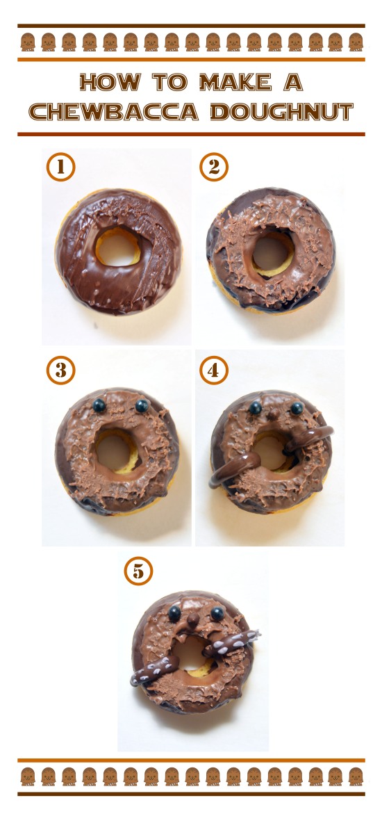 how to - chewbacca donut
