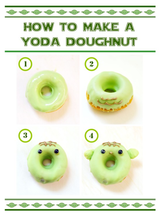 how to-yoda dounuts